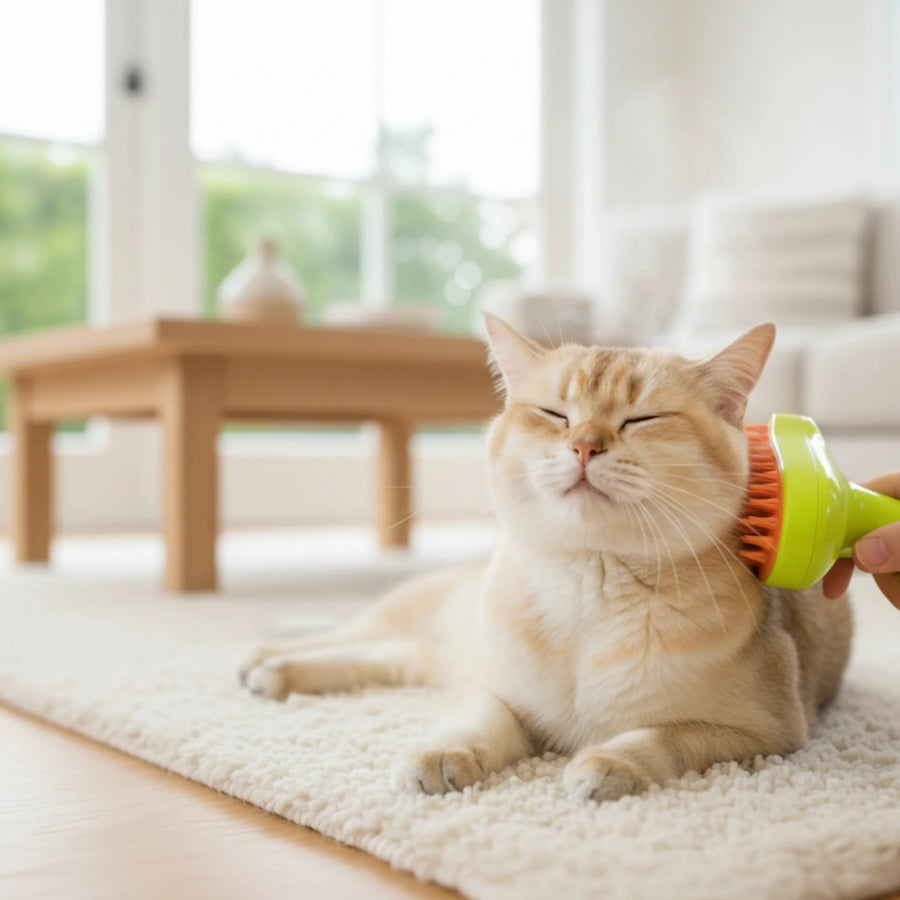 HappyPets™ Rechargeable 3-in-1 Mist Grooming Brush