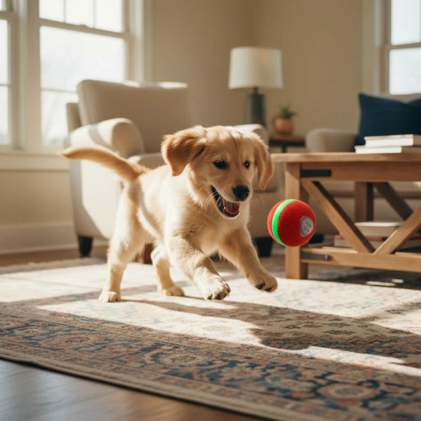 Interactive Play Ball for Dogs & Cats