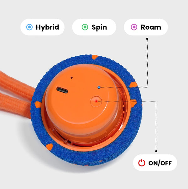 2. Press and hold for 3 seconds to start, then tap to switch modes.